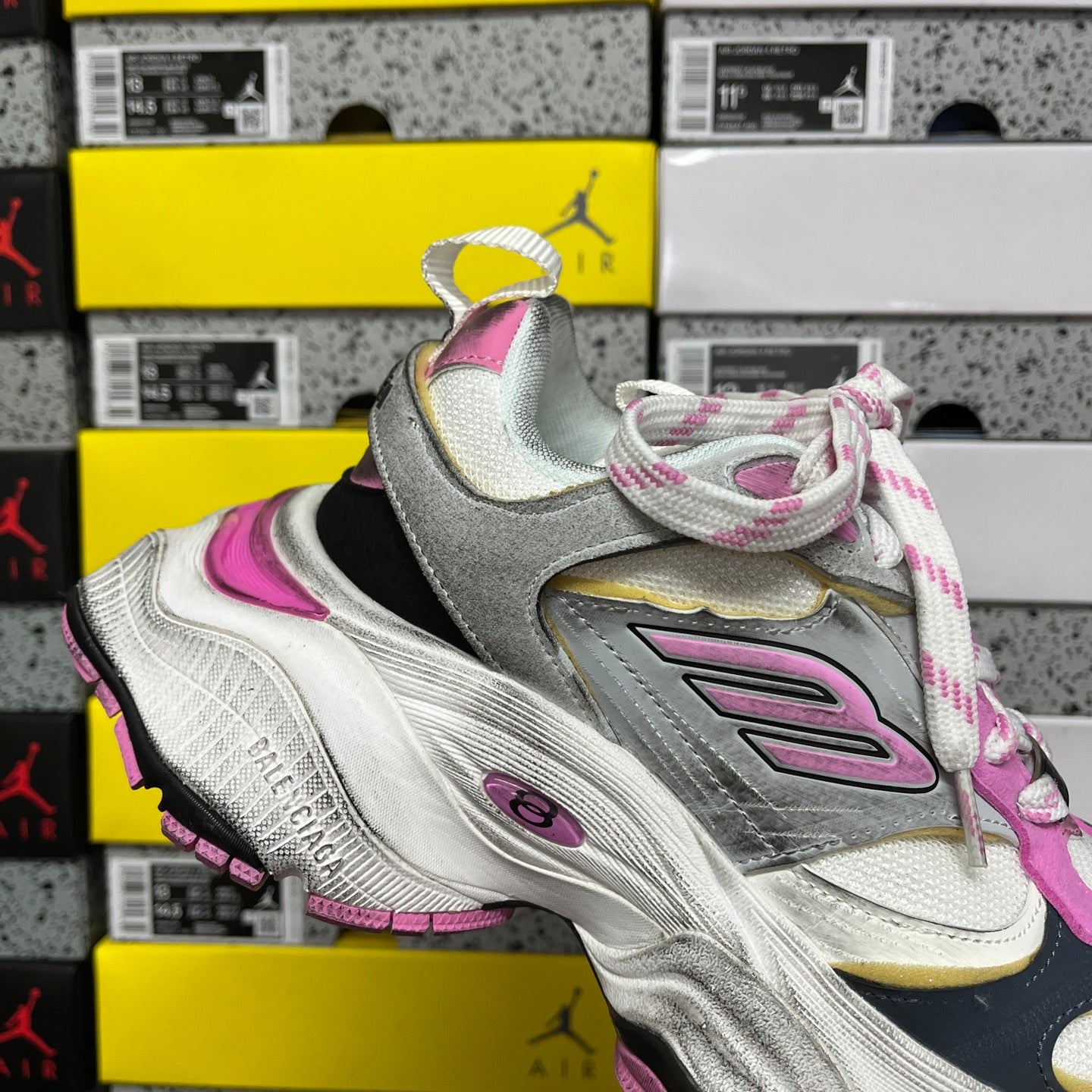 BLG Cargo Pink/White/Grey/Black