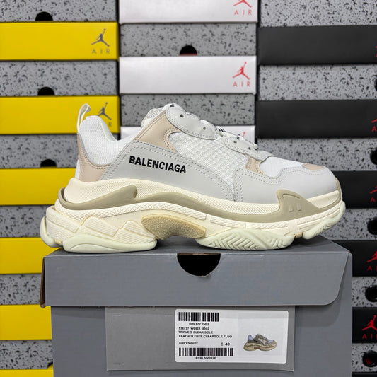 BLG Triple S White/Beige