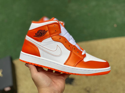 AJ1 MID Electro Orange