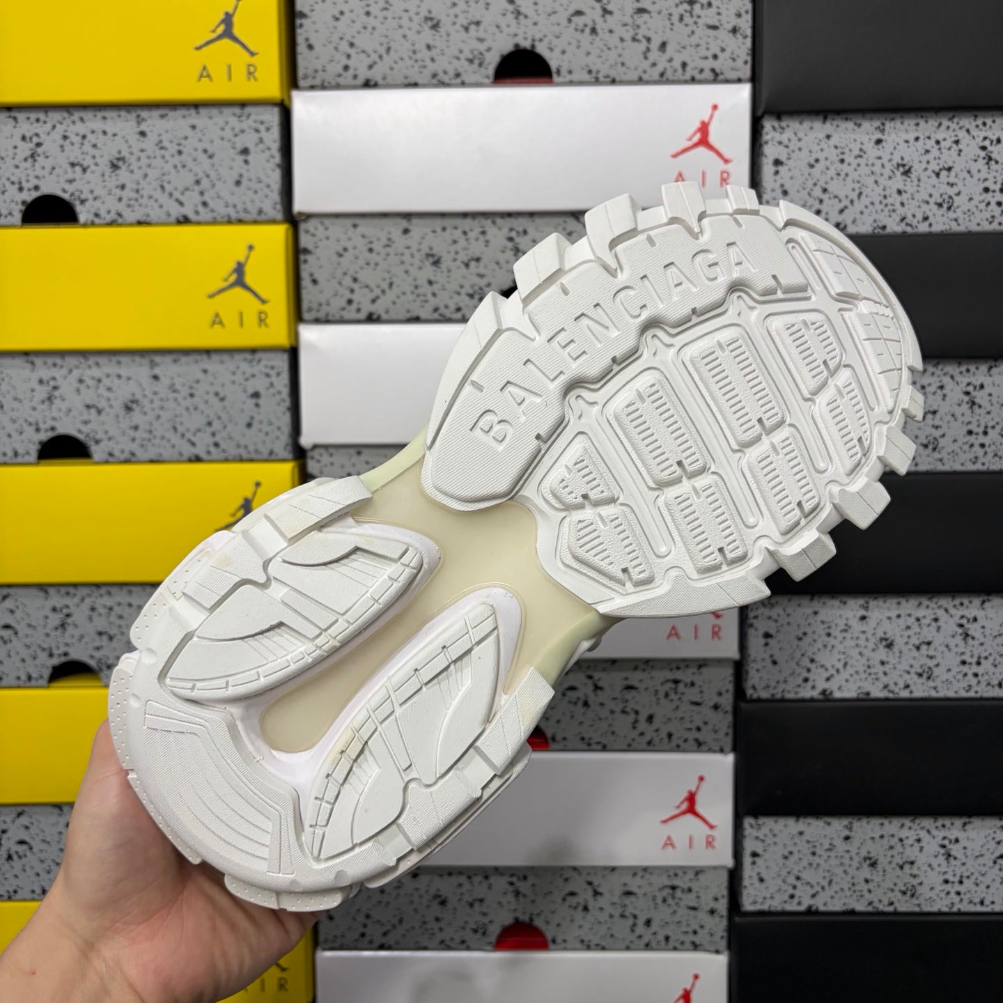 BLG Track Trail Laces White