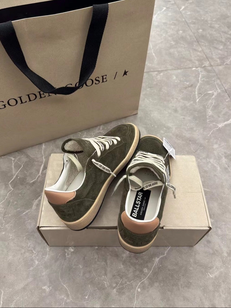 GDGS Ballstar Olive Salamon Shine Silver Star