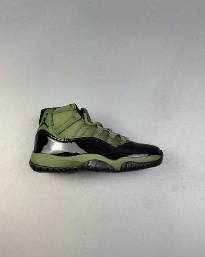 AJ11 Retro High Green and Black