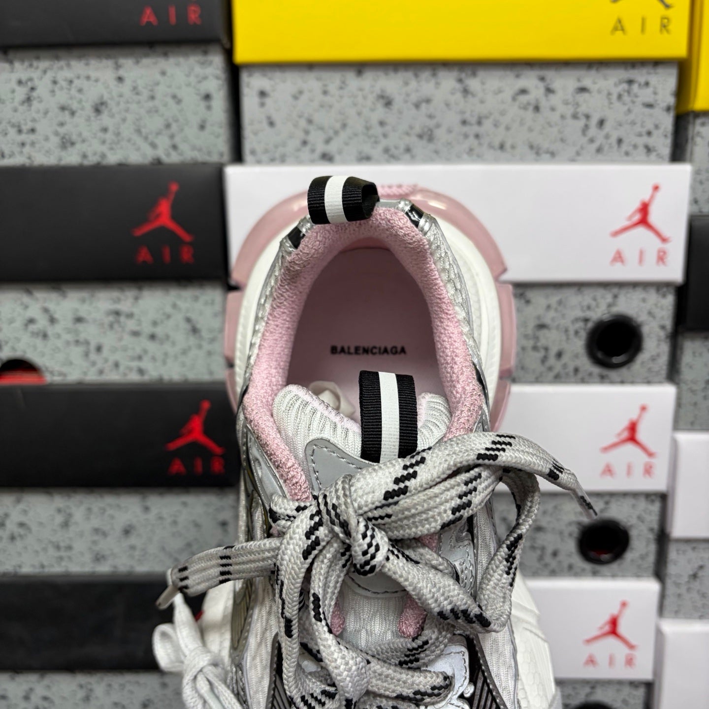 BLG 3XL White/Pink/Black