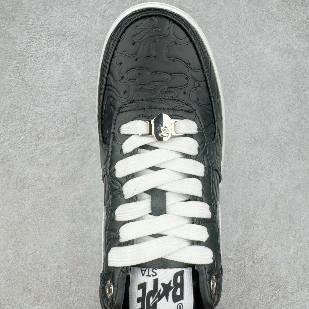 Bape STA Low Line Camo Black