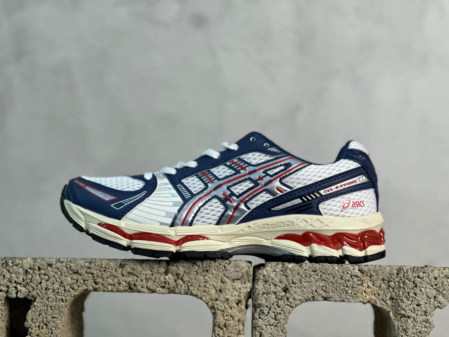 GEL-Kayano 12.1 White/Blue/Red