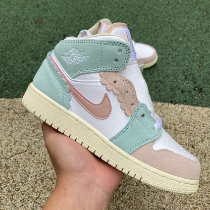 AJ1 MID Brown Elephant