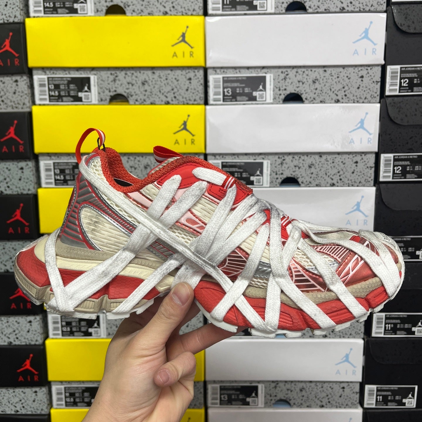 BLG 3XL Red White