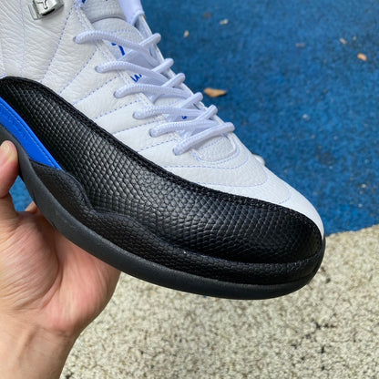 12 Blue Black and White