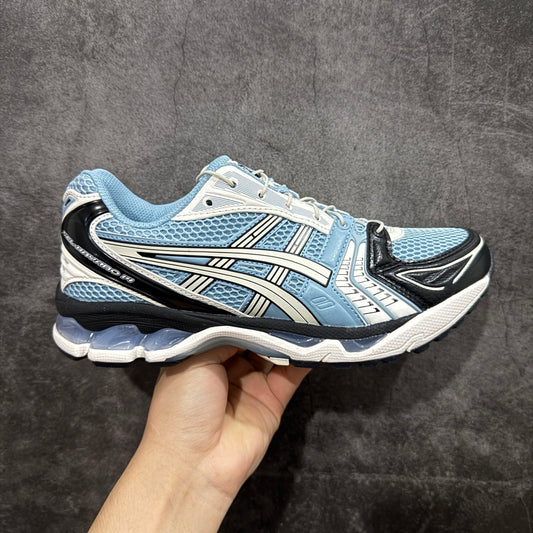 Kayano 14 Light Blue / Black / Silver