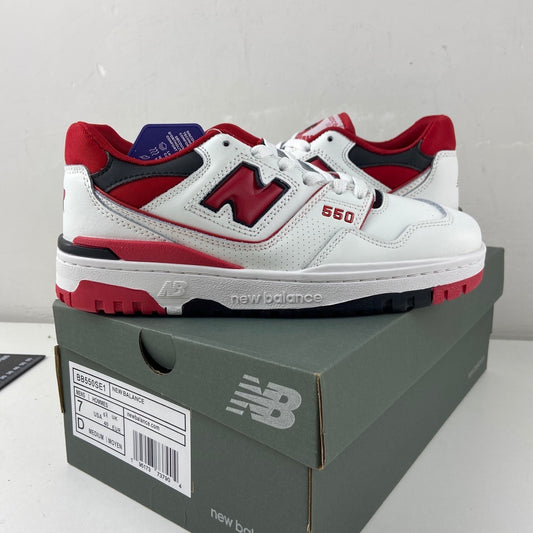 550 White with Red and Black