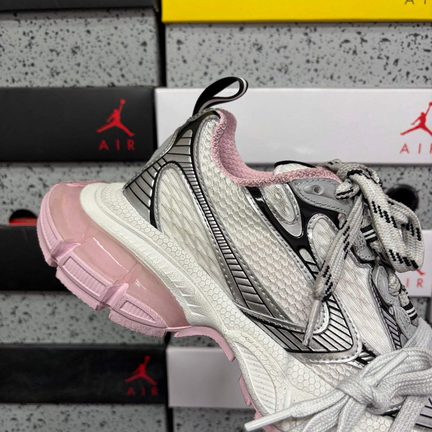 BLG 3XL White/Pink/Black