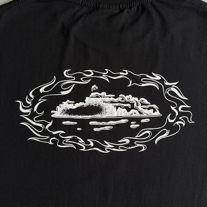 Flame short sleeves