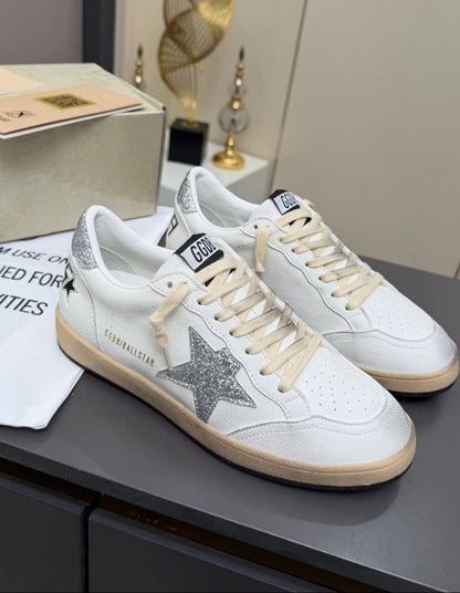 GDGS Ballstar Gum Sole White Body Silver Moon Star