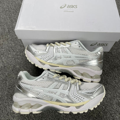 Kayano 14 Silver White Cream