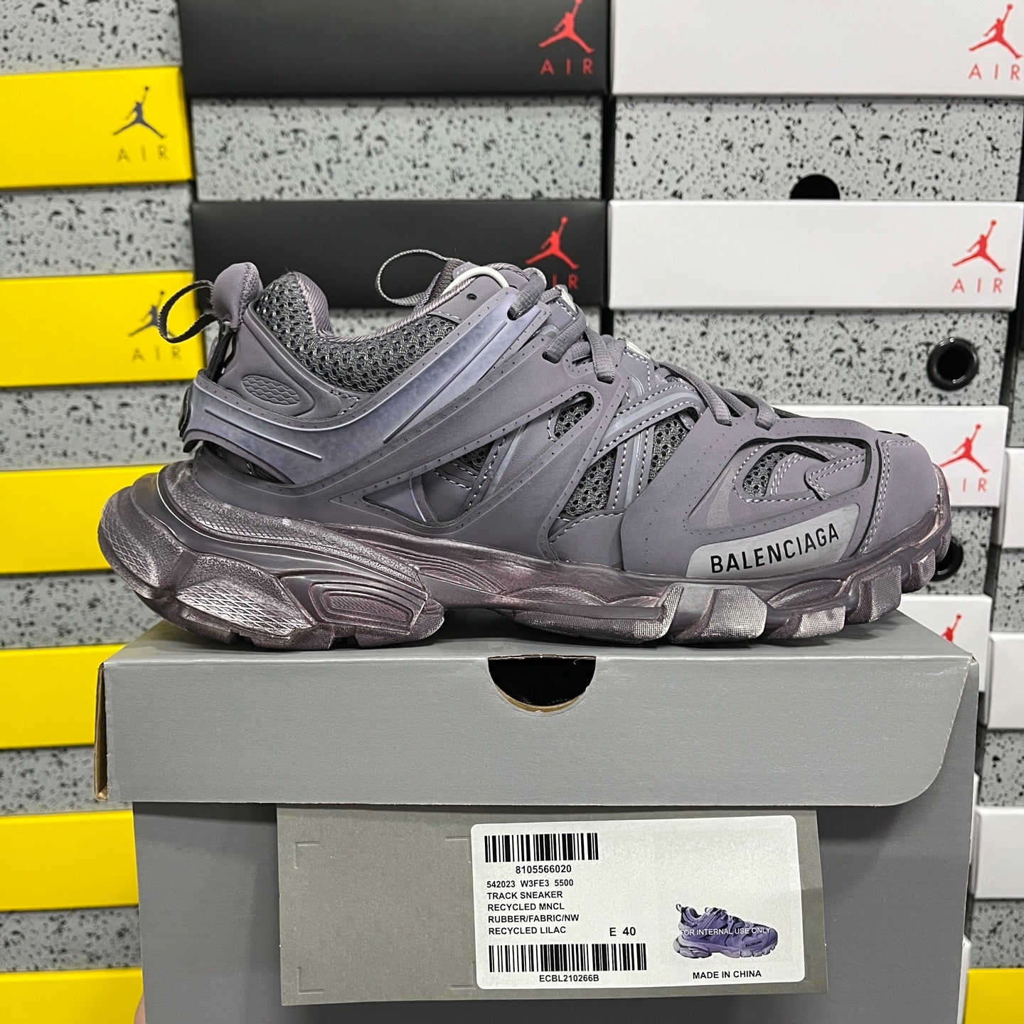 BLG Track Medium Grey
