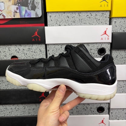 AJ11 Low Black