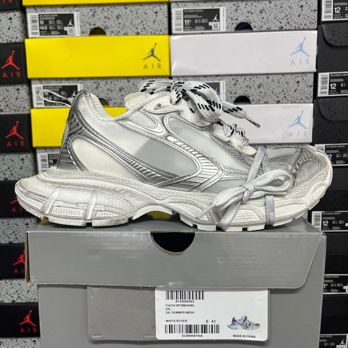 BLG 3XL White/Silver
