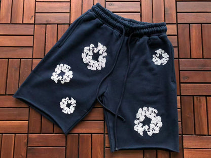 Denim T Calções