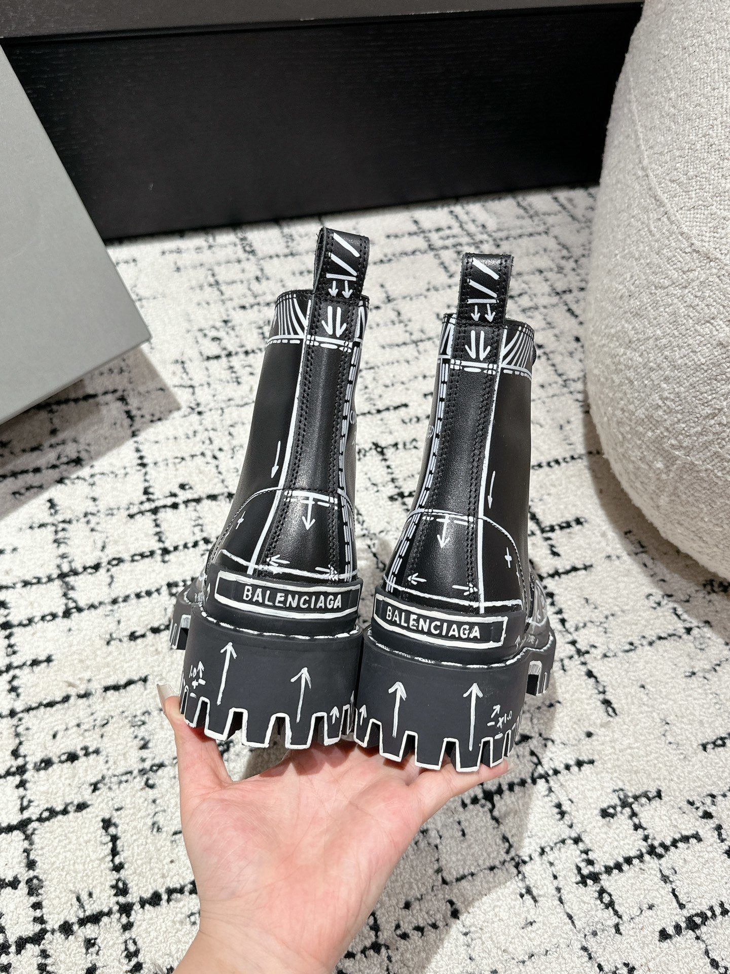 Bulldozer Boots Grafit