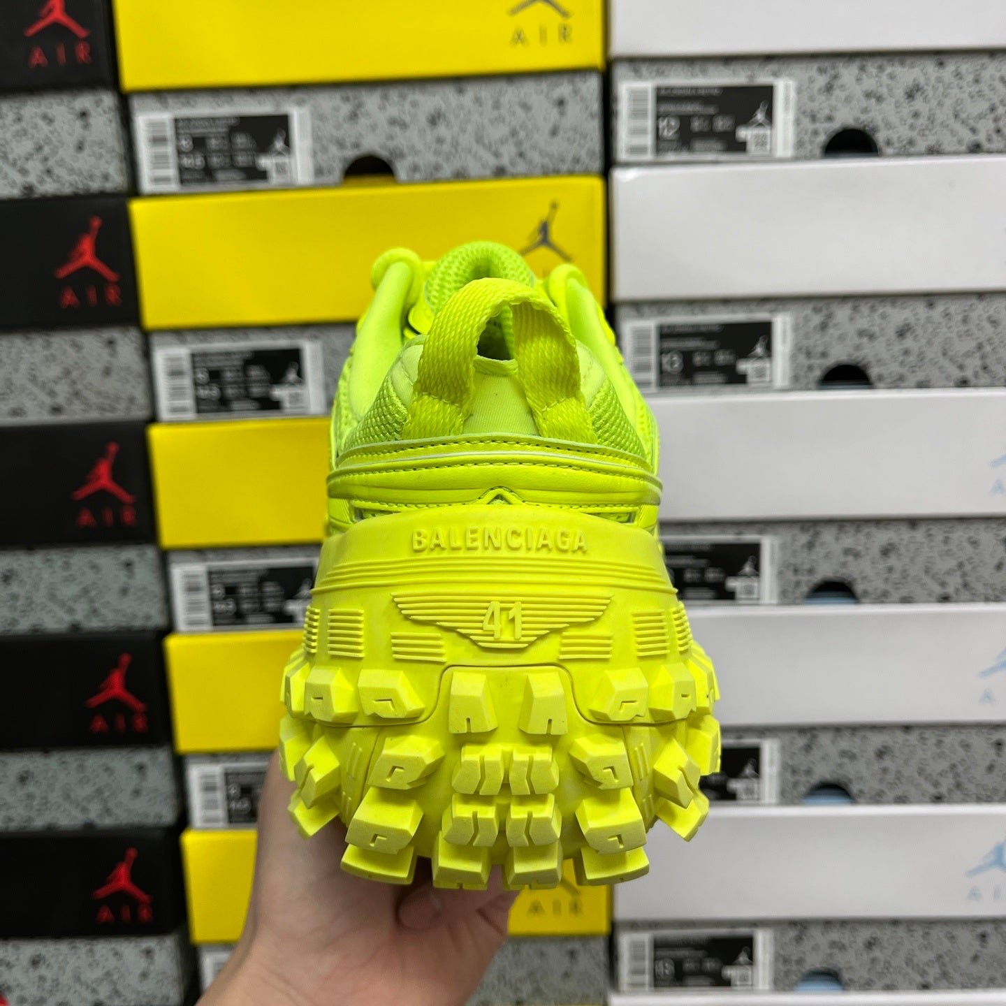 Defender Rubber Platform Fluo Yellow/Black