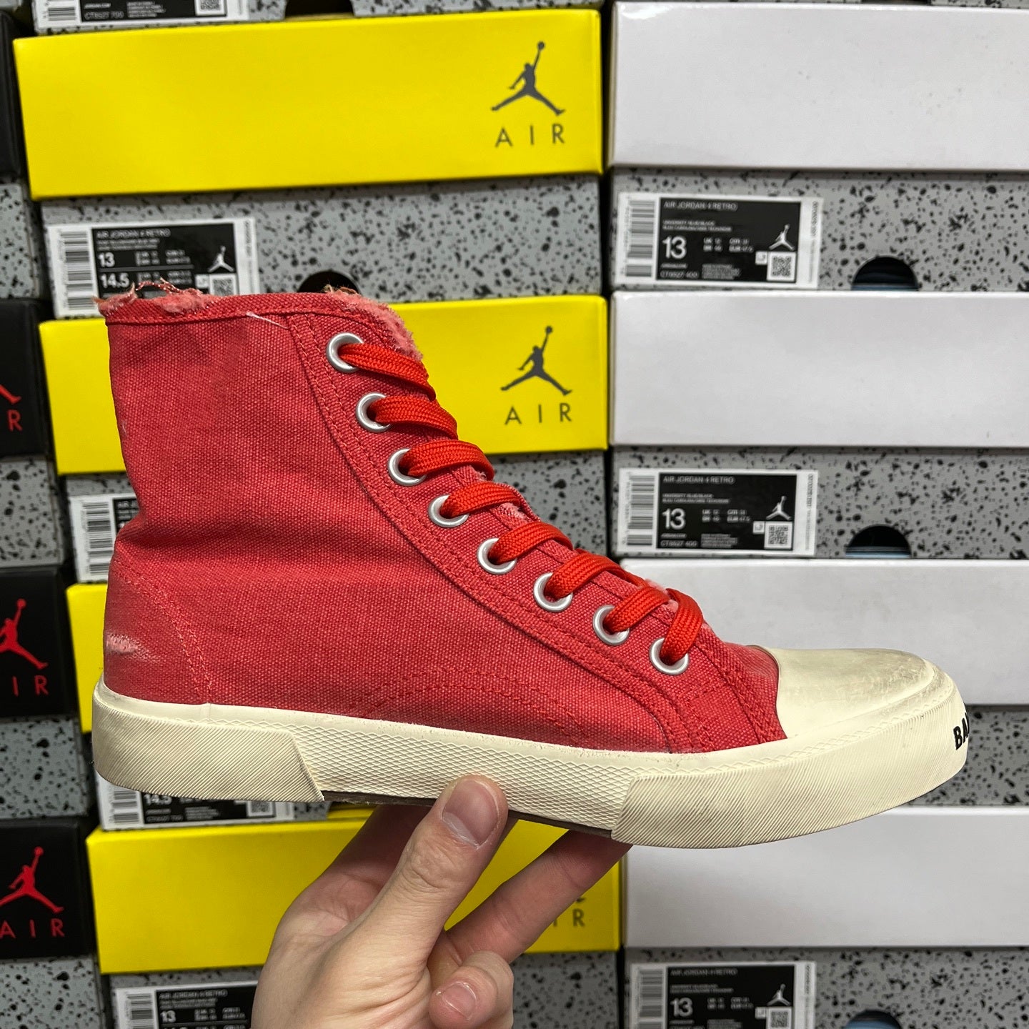 BLG Paris High Destroyed Red