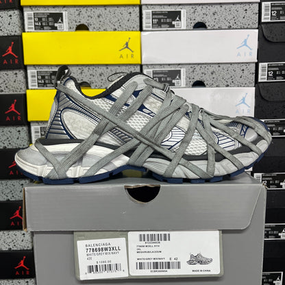 BLG 3XL White Grey Navy