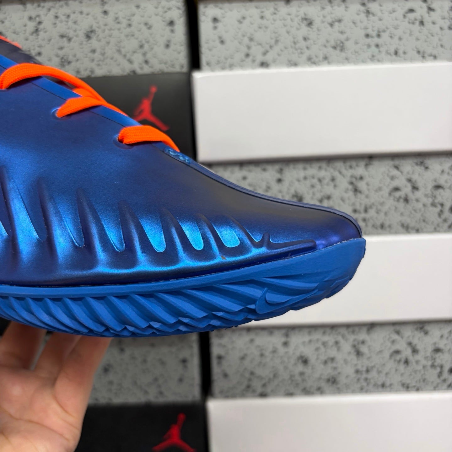 Basquetebol NK G.T Cut 4 Blue/Orange