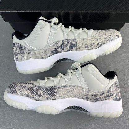 AJ11 Retro Low Light Bone Snakeskin