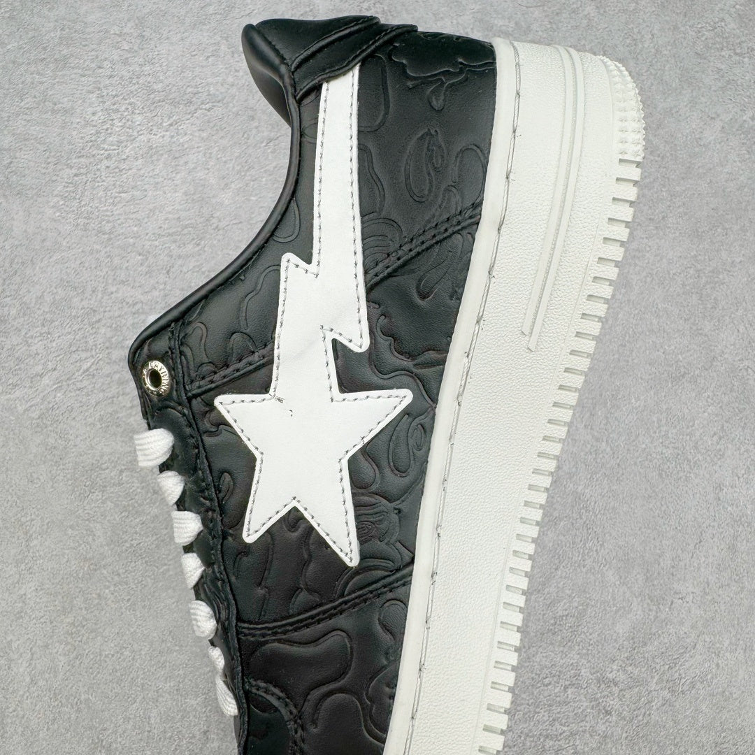Bape STA Low Line Camo Black