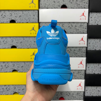 BLG Triple S x Adidas White/Blue