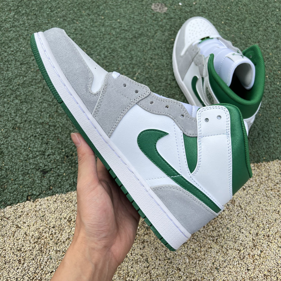 AJ1 MID Grey Green