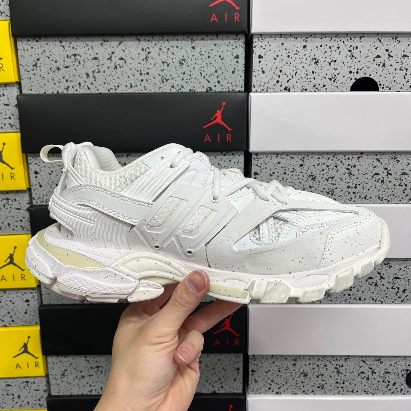 BLG Track Signature - White