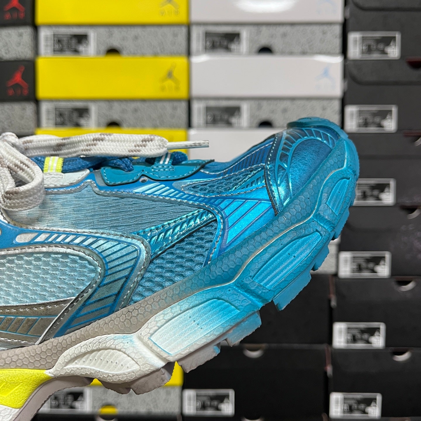 BLG 3XL White/Blue/Yellow