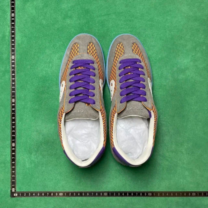 Gucci G75  Multicolor Mesh / Suede / Purple / Orange