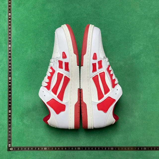 Skel Top Low White and Red