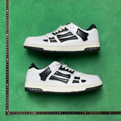 Skel Top Low White And Black