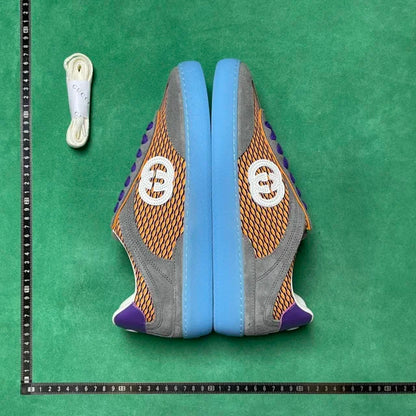 Gucci G75  Multicolor Mesh / Suede / Purple / Orange
