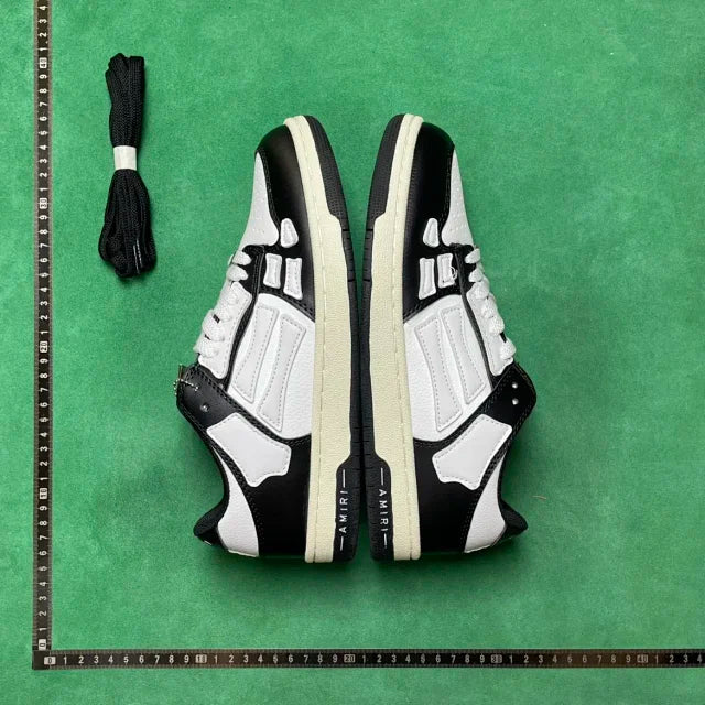 Skel Top Low Black White