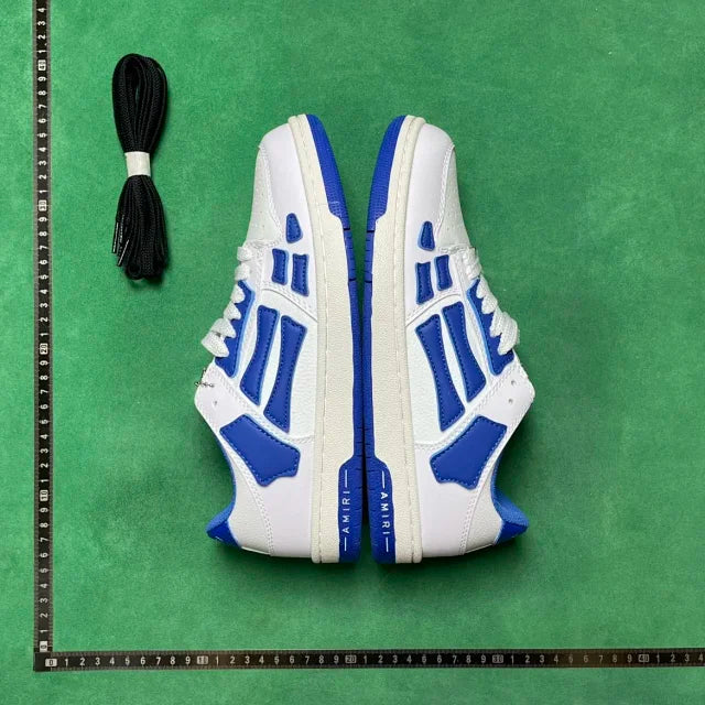 Skel Top Low White And Blue