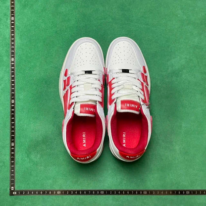 Skel Top Low White and Red