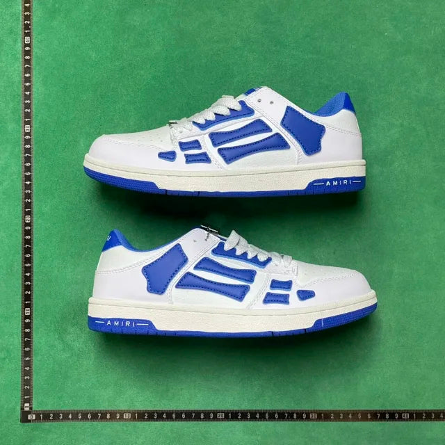 Skel Top Low White And Blue