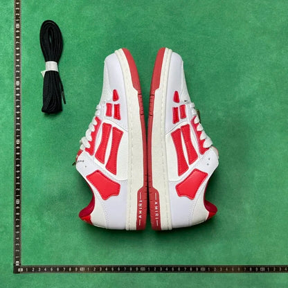 Skel Top Low White and Red