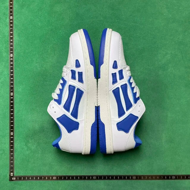 Skel Top Low White And Blue