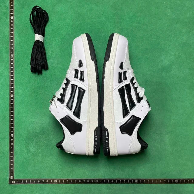 Skel Top Low White And Black