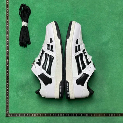Skel Top Low White And Black