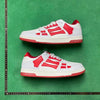 Skel Top Low White and Red