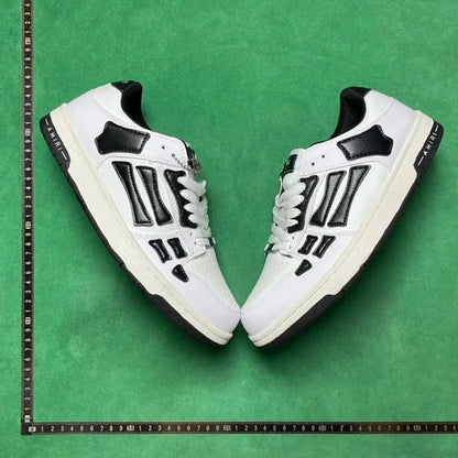Skel Top Low White And Black
