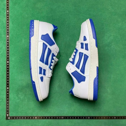 Skel Top Low White And Blue