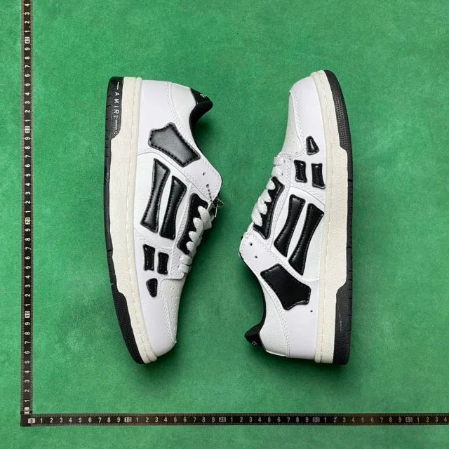 Skel Top Low White And Black