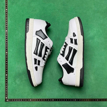 Skel Top Low White And Black
